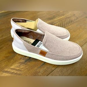 Hey Dude Sunapee Craft Linen Men’s Sz 12 NEW